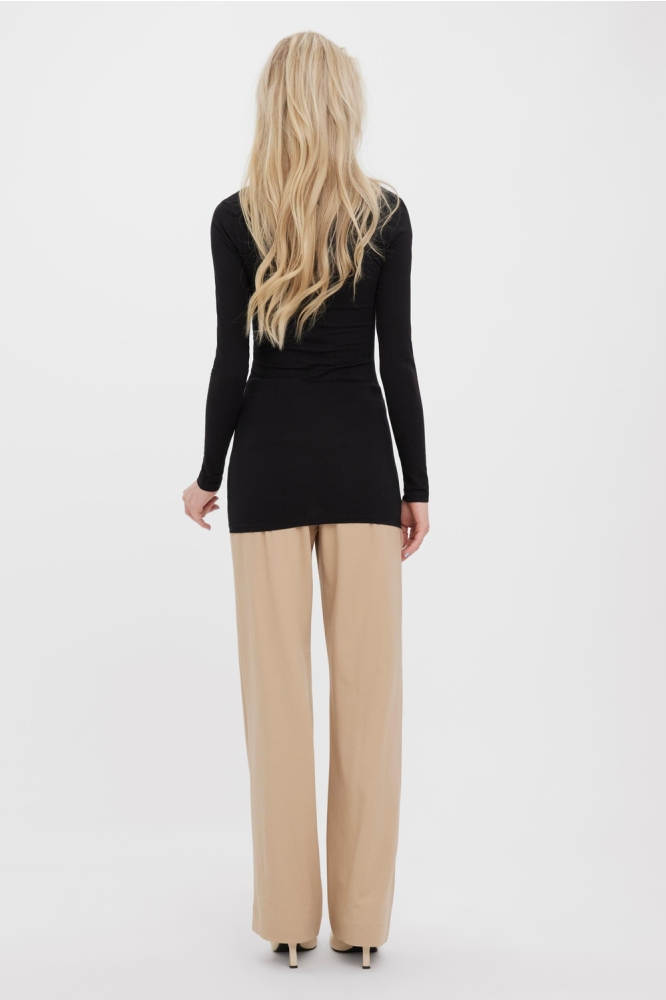 VMMAXI MY LS SOFT LONG U-NECK NOOS 10152908 Black